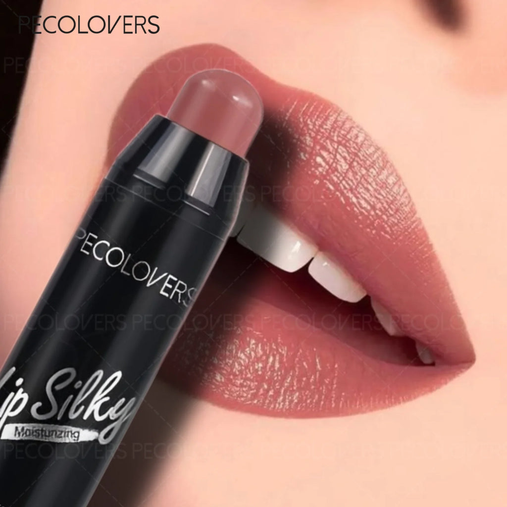 Highly Pigmented Lipstick, Natural Hydrating Finish, Liner Pen, Long-Lasting Moisturizing Lipstick