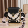 Korean version of simple and fashionable small square bag fashionable versatile shoulder messenger bag trendy mini mobile phone