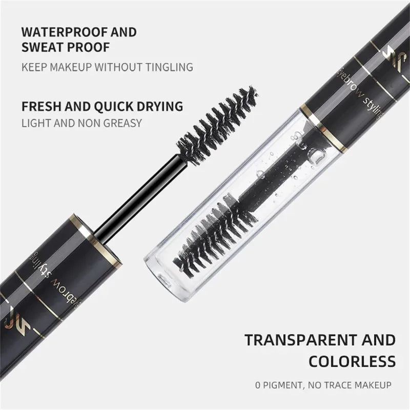 Brow Raincoat Styling Gel Clear Brow Gel Waterproof Sweat Resistant Long Lasting Eyebrow Gel Liquid Eyebrow Styling Wax