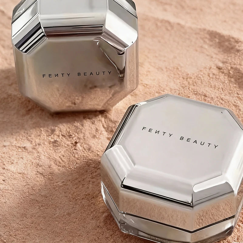 Fenty Beauty 9-color Lip Gloss Light Powder Single Dual-color High-gloss Facial Brightening Easy To Wear Setting Powder Compact