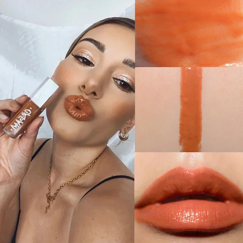 Fenty Beauty 9-color Lip Gloss Light Powder Single Dual-color High-gloss Facial Brightening Easy To Wear Setting Powder Compact