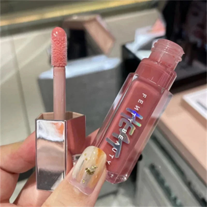 Fenty Beauty 9-color Lip Gloss Light Powder Single Dual-color High-gloss Facial Brightening Easy To Wear Setting Powder Compact
