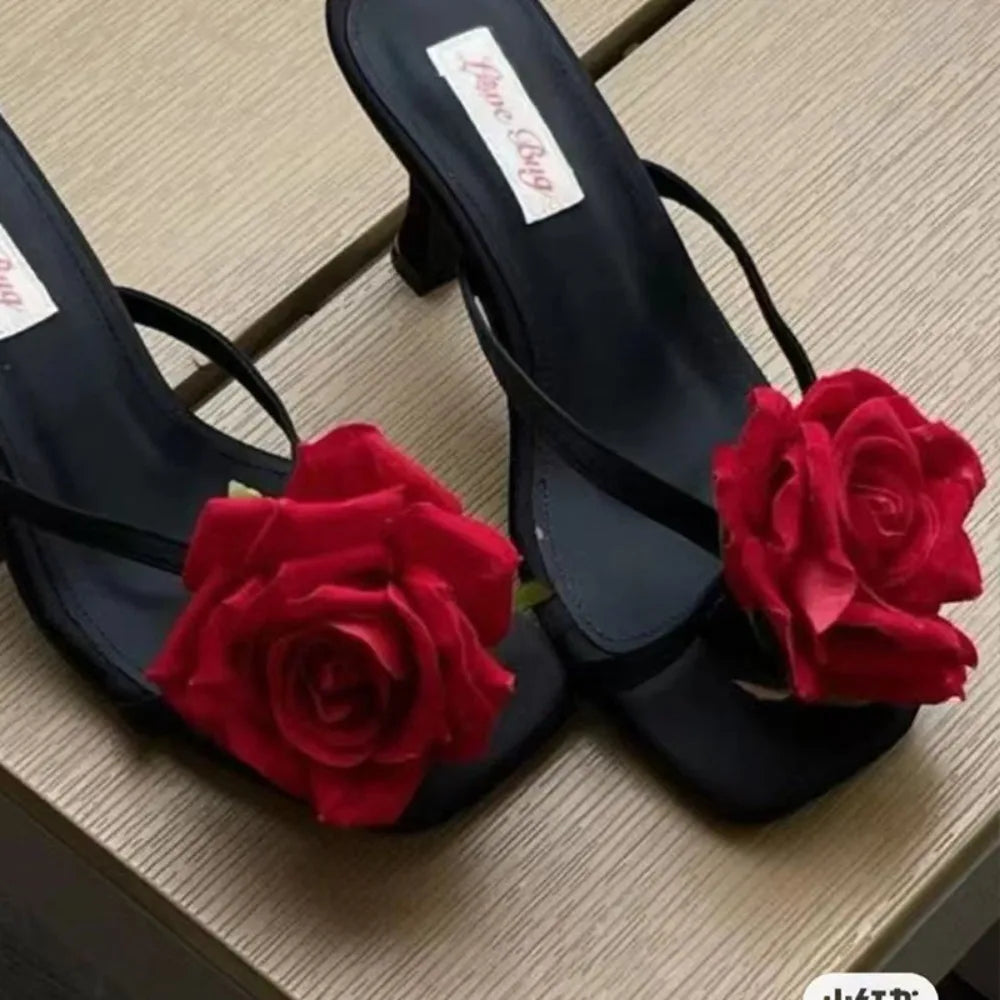 1 Pair Simulation Coloful Butterfly Orchid Shoe Flowers Fashion Thai Fairy Butterfly Flower Shoe Buckles Decorate The Upper