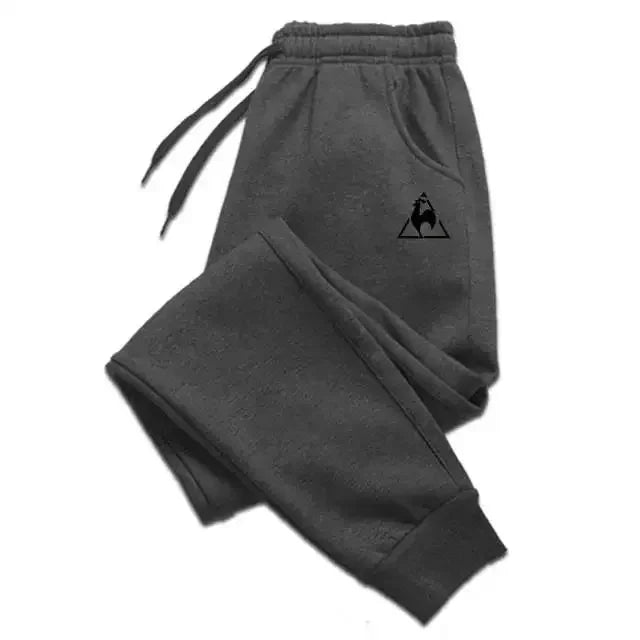 Spring and Autumn Fleece Men's Pants Casual Pants Men's Sports Jogging Pants Sweatpants Men's Harajuku Street S-3XL Pants