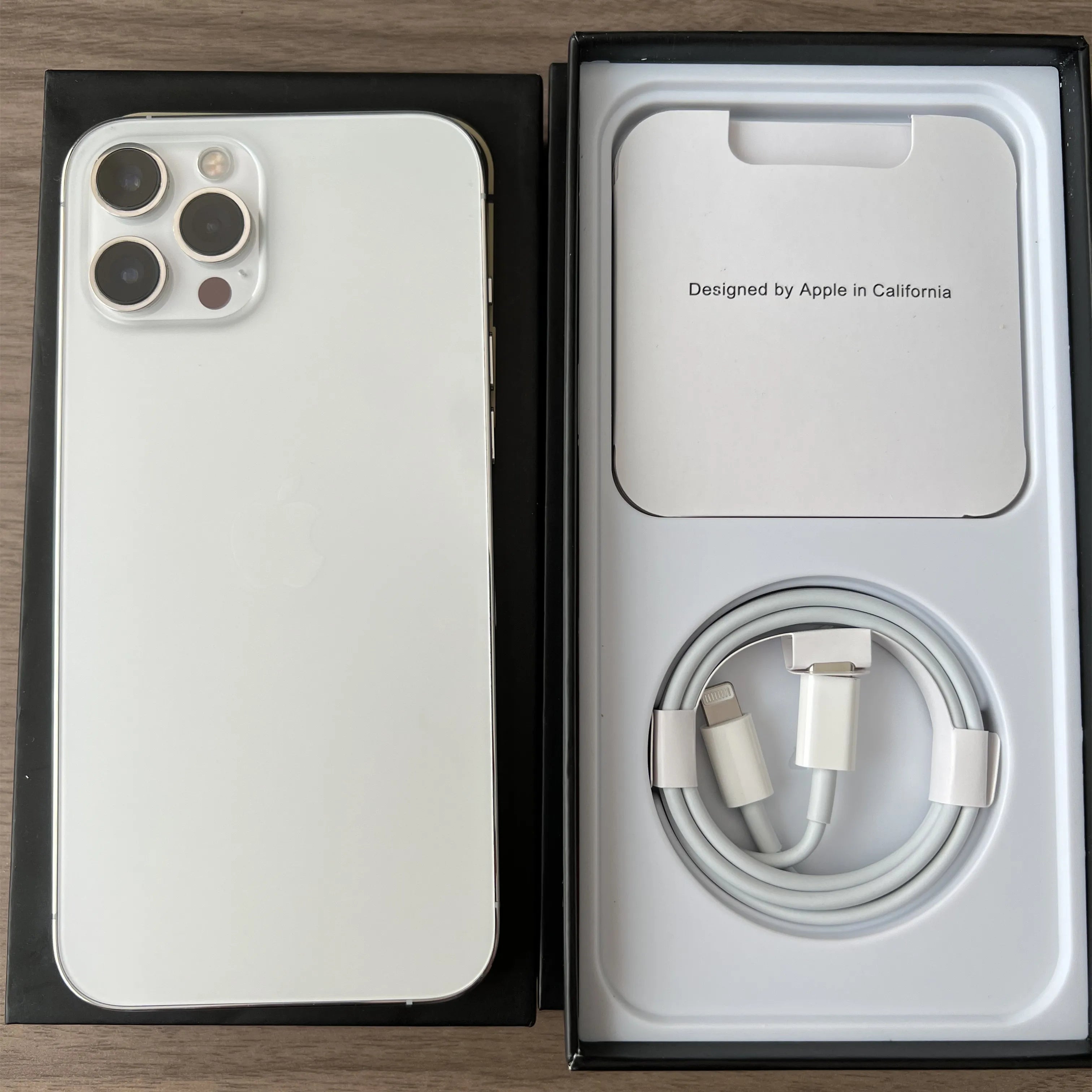 Original iPhone 12 Pro Max 6GB 128GB 256GB ROM Unlocked 5G iPhone12 Promax 6.7" Super Retina XDR OLED Face ID NFC Mobile Phone