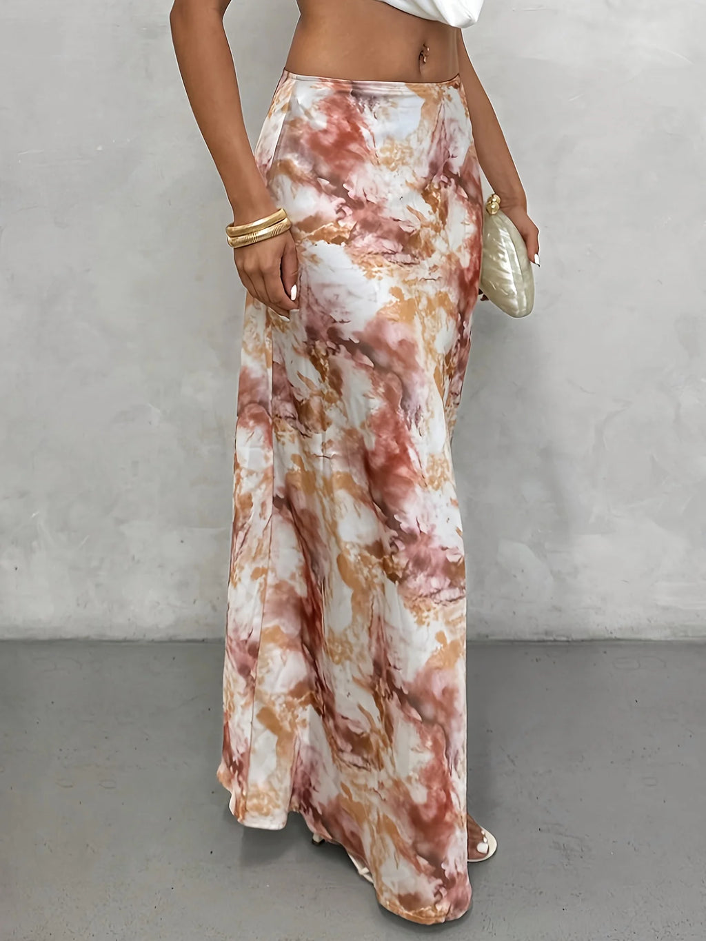 Women's Fashionable Long Halter Skirt Bodycon Midi Skirt Stylish Women's Clothing