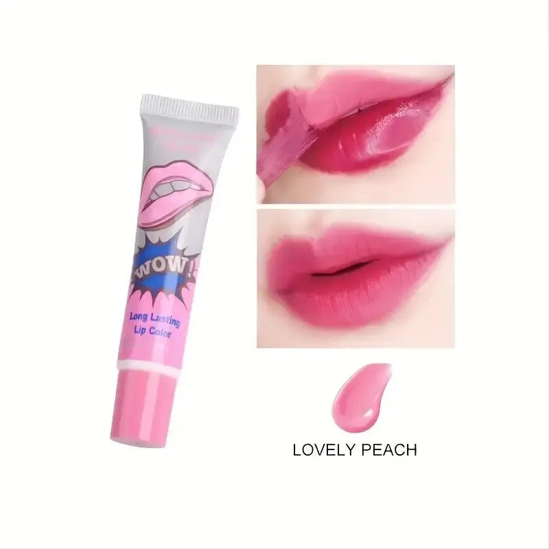 Peel Off Liquid Lipstick Amazing Tear Lipstick Lip Gloss Women Sexy Make Up Tear Pull Lips Mask Cosmetic Waterproof Long Lasting