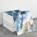 Waterproof Peel and Stick Marble Wall Tiles11.8x11.8 in Self Adhesive PVC Panels for Bathroom Kitchen and Living Room
