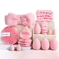 20/40Pcs Makeup Tools Kit Makeup Brushes & Headband Wristband Cleaning Tool Professional Eye Shadows Blush