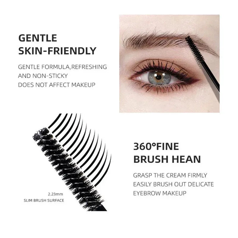 Brow Raincoat Styling Gel Clear Brow Gel Waterproof Sweat Resistant Long Lasting Eyebrow Gel Liquid Eyebrow Styling Wax