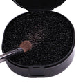 1 Pcs Makeup Brush Cleaner Sponge Remover Color Off Make Up Brushes Cleaning Mat Box Powder Brush Washing Cosmetic Clean Kits