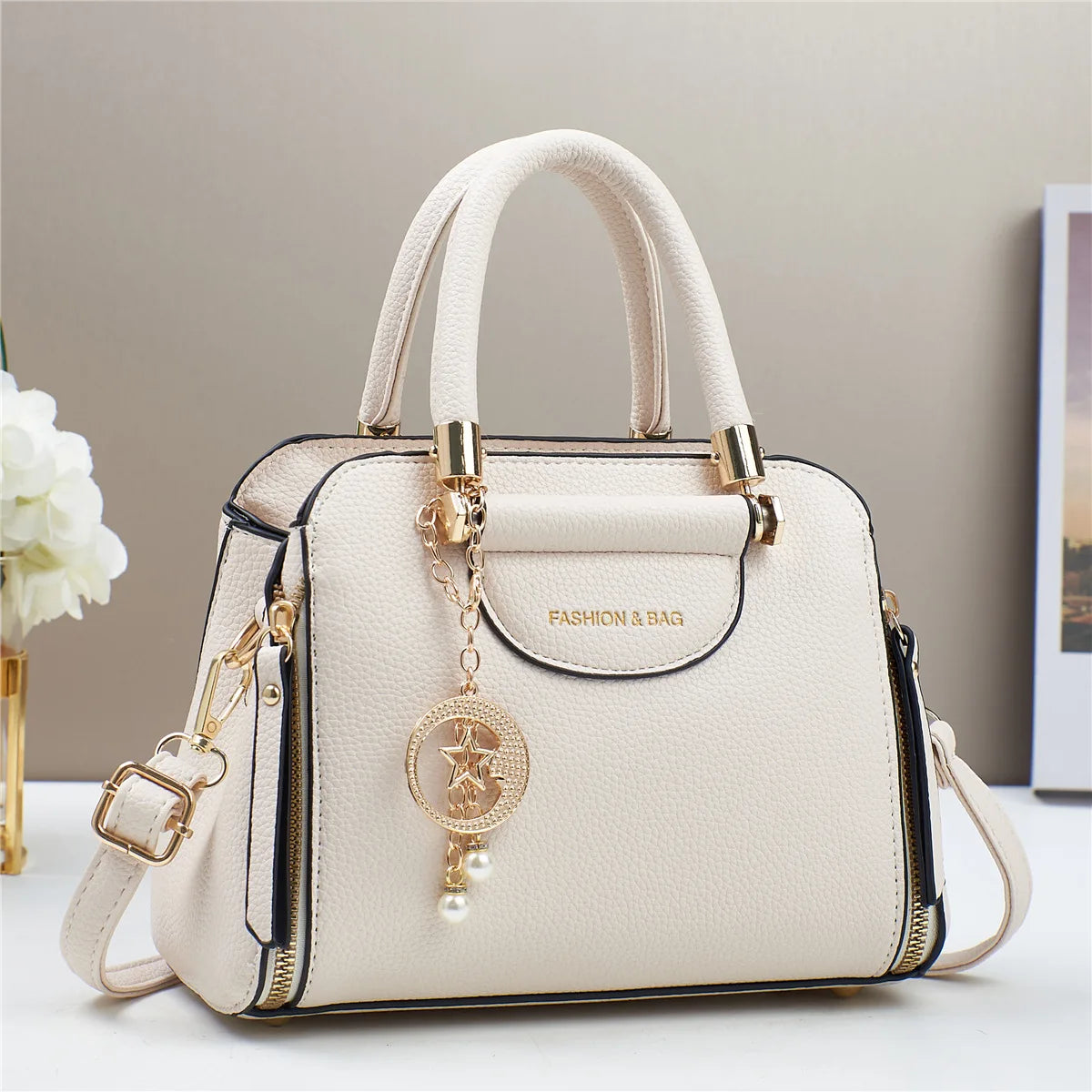 New Soft Leather Luxury Handbags Women's Bags Designer 3 Layer Shoulder Crossbody Sac Ladies Large Capacity Shopping Tote Bags